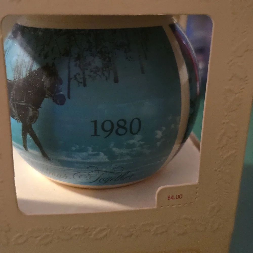 Hallmark Blue First Christmas Together Ornament